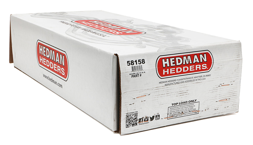Hedman Hedders 58158 HD Silver Long Headers for 68-76 Oldsmobile 442, Cutlass, F85 w/Olds 400-455 for Select Oldsmobile 442, Oldsmobile Cutlass, Oldsmobile Delta 88, Oldsmobile F85, Oldsmobile Vista Cruiser