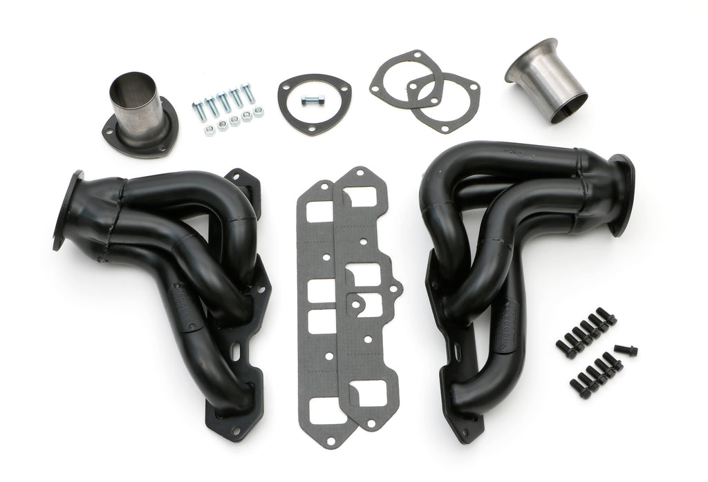Hedman Hedders 58160 Uncoated Short Tube Headers for '68-77 Olds 442, Cutlass, F85 w/260-403 Engine for Select Oldsmobile Cutlass, Oldsmobile F85