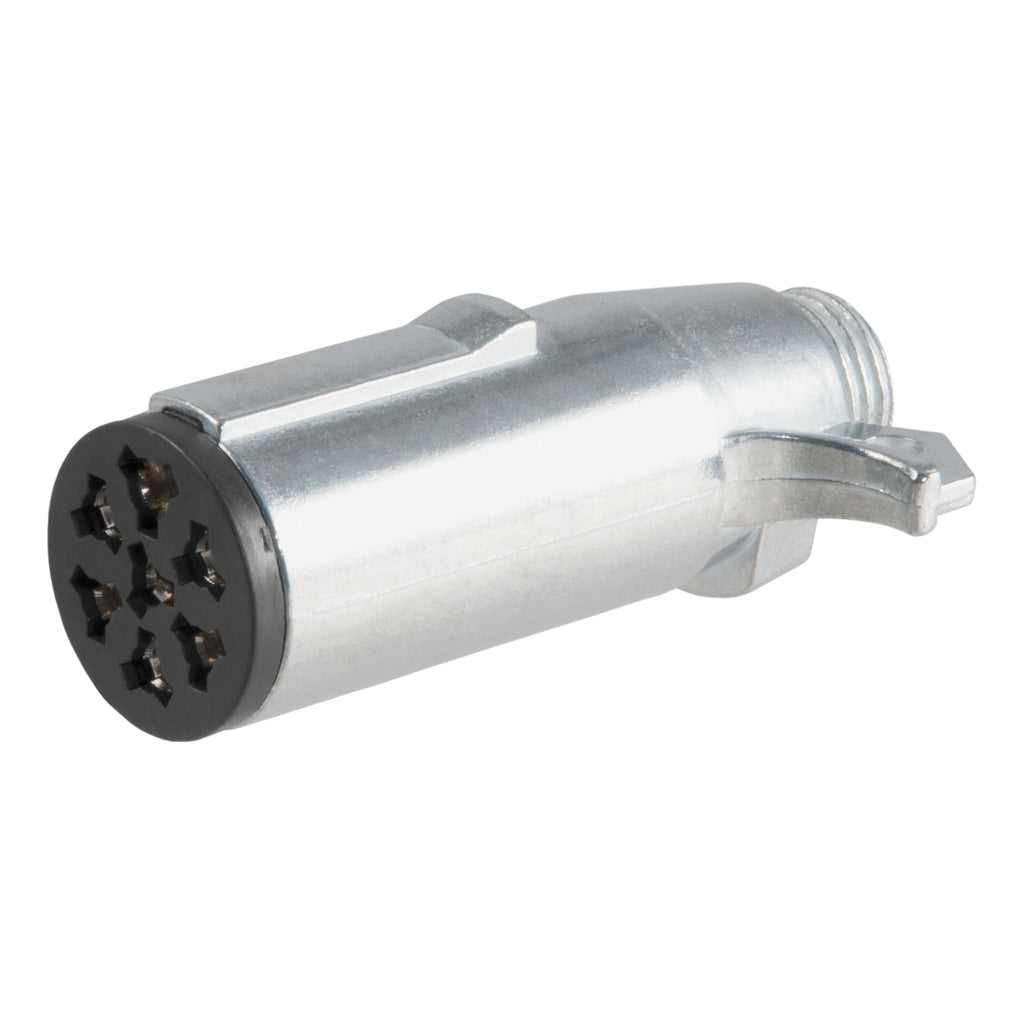 CURT 58160 7-Way Round Connector Plug (Trailer Side)