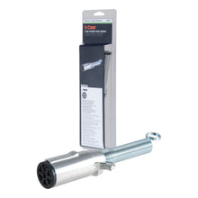 Load image into Gallery viewer, CURT 58181 7-Way Round Connector Plug with Spring (Trailer Side, Packaged)