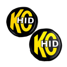 Load image into Gallery viewer, KC HiLiTES 5818 KC Cover 8in Vinyl HID Black Yellow PR