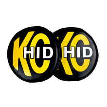 Load image into Gallery viewer, KC HiLiTES 5818 KC Cover 8in Vinyl HID Black Yellow PR