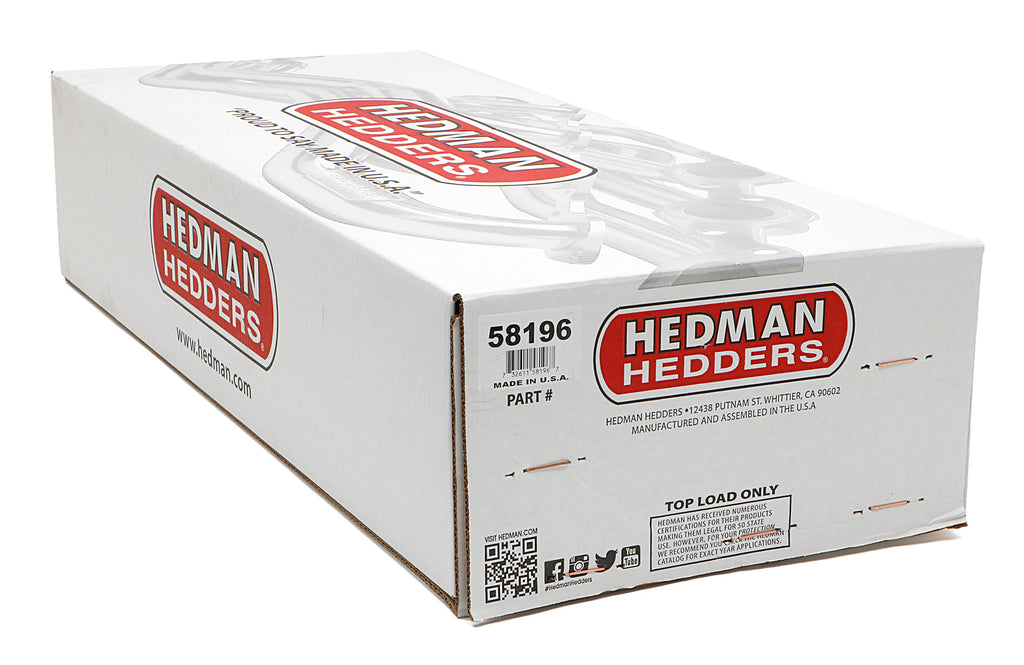 Hedman Hedders 58196 Silver Long-Tube Headers For 70-72 Oldsmobile Cutlass Supreme with Olds 260-403