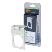Load image into Gallery viewer, CURT 58231 Connector Mounting Bracket for 7-Way RV Blade (Zinc, Packaged)