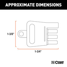 Load image into Gallery viewer, CURT 58260 4-Way Flat Connector Tester