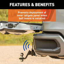 Load image into Gallery viewer, CURT 58265 Protective MultiPro/Multi-Flex Tailgate Sensor with 2in. Hitch Cap - Truck Part Superstore