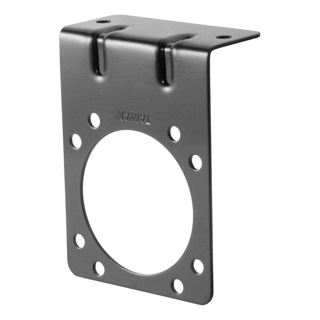 CURT 58290 Connector Mounting Bracket for 7-Way RV Blade (Black)