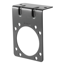 Load image into Gallery viewer, CURT 58291 Connector Mounting Bracket for 7-Way RV Blade (Black, Packaged)