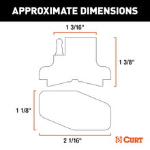 Load image into Gallery viewer, CURT 58306 4-Way Flat Magnetic Connector Adapter