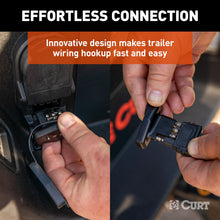 Load image into Gallery viewer, CURT 58306 4-Way Flat Magnetic Connector Adapter