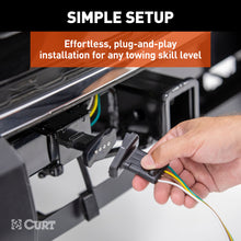 Load image into Gallery viewer, CURT 58306 4-Way Flat Magnetic Connector Adapter
