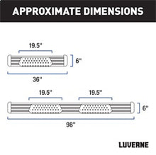 Load image into Gallery viewer, Luverne 583100-570747 LUVERNE 583100-570747 O-Mega II 100-Inch; 36-Inch Silver Aluminum Side Steps; Se for Select Dodge Sprinter 2500, Dodge Sprinter 3500, Freightliner Sprinter 2500, Freightliner Sprinter 3500, Mercedes-Benz Sprinter 2500, Mercedes-Benz