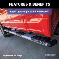 Luverne 583100-570747 LUVERNE 583100-570747 O-Mega II 100-Inch; 36-Inch Silver Aluminum Side Steps; Se for Select Dodge Sprinter 2500, Dodge Sprinter 3500, Freightliner Sprinter 2500, Freightliner Sprinter 3500, Mercedes-Benz Sprinter 2500, Mercedes-Benz