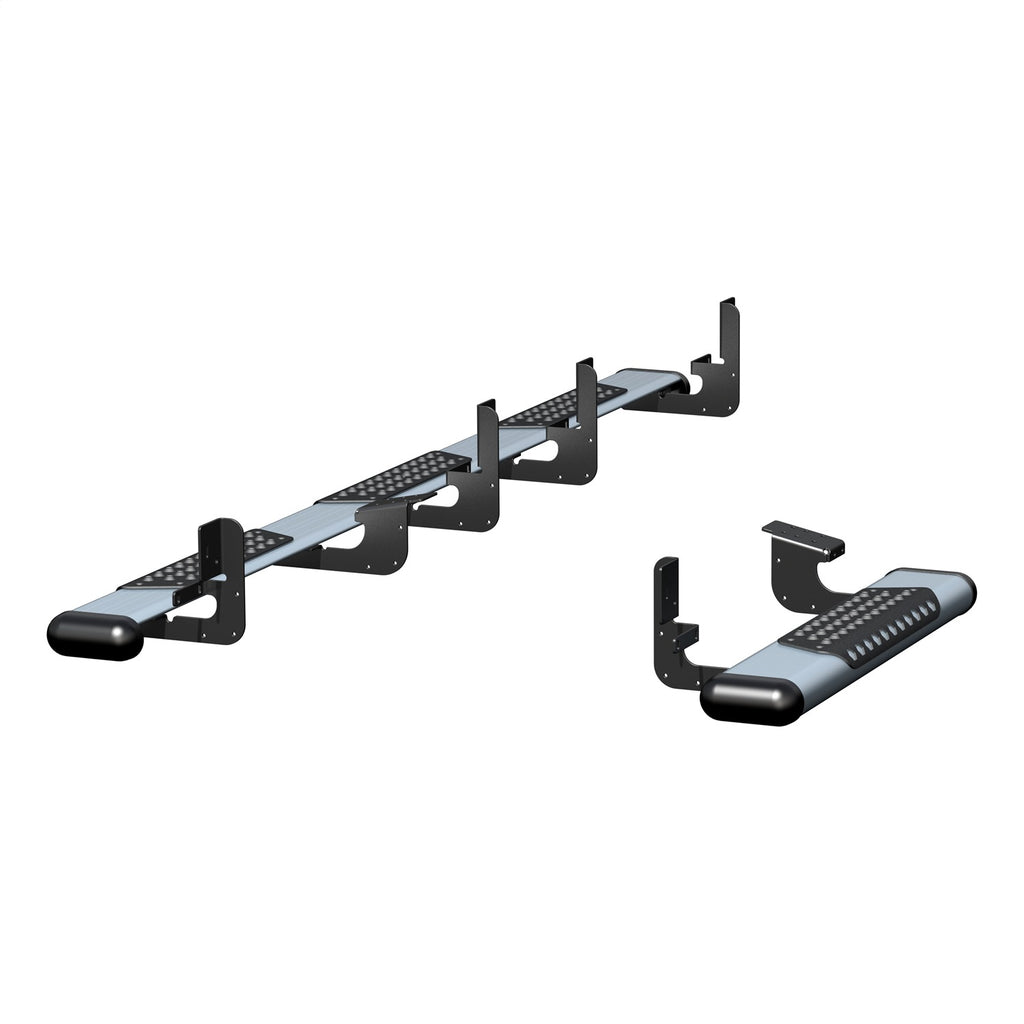 Luverne 583100-571477 LUVERNE 583100-571477 O-Mega II 100-Inch; 36-Inch Silver Aluminum Side Steps; Co for Select Ram ProMaster 1500, Ram ProMaster 2500, Ram ProMaster
