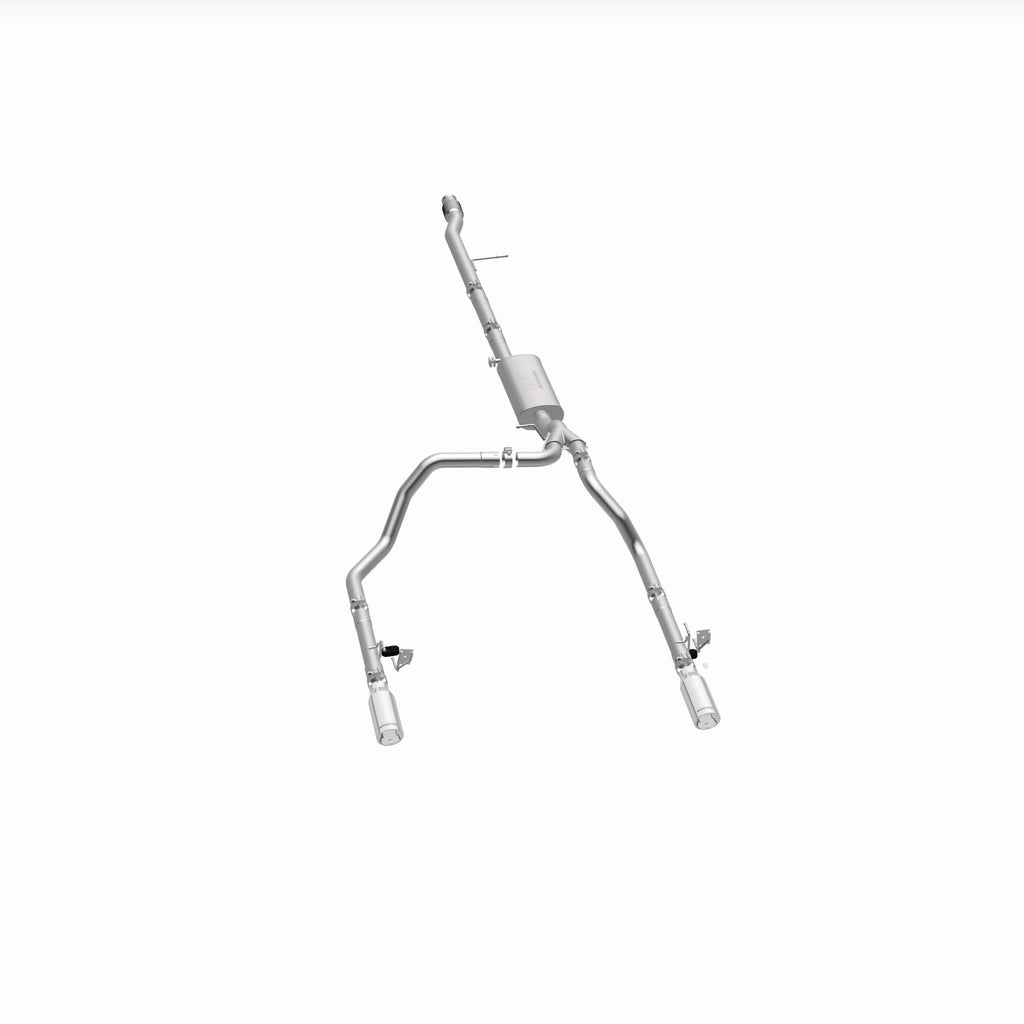 MagnaFlow Exhaust Products 19471 Street Series Polished Cat-Back System for Select Chevrolet Silverado 1500, Chevrolet Silverado LTD, GMC Sierra 1500, GMC Sierra Limited