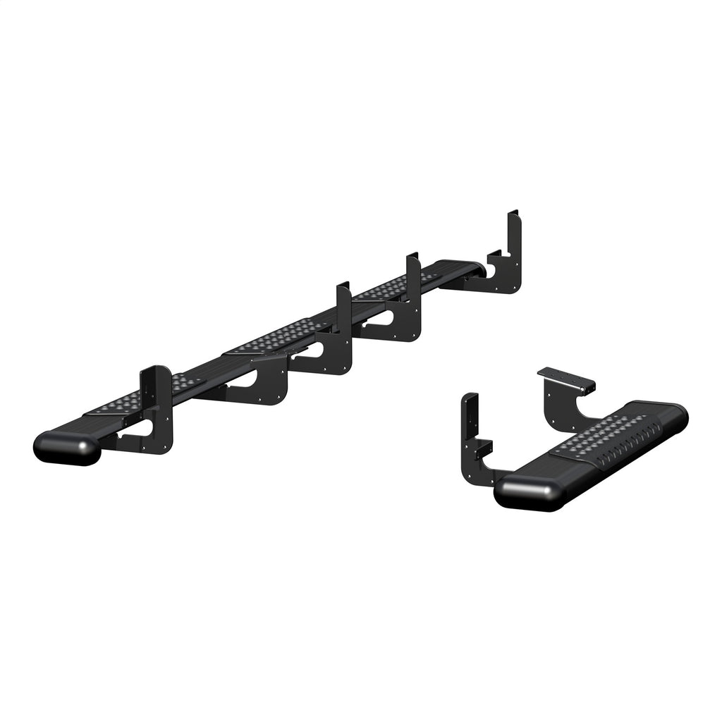 Luverne 584100-571477 LUVERNE 584100-571477 O-Mega II 100-Inch; 36-Inch Black Aluminum Side Steps; Com for Select Ram ProMaster 1500, Ram ProMaster 2500, Ram ProMaster