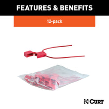 Load image into Gallery viewer, CURT 58470 10-Amp In-Line Fuse Holders (12-Pack)