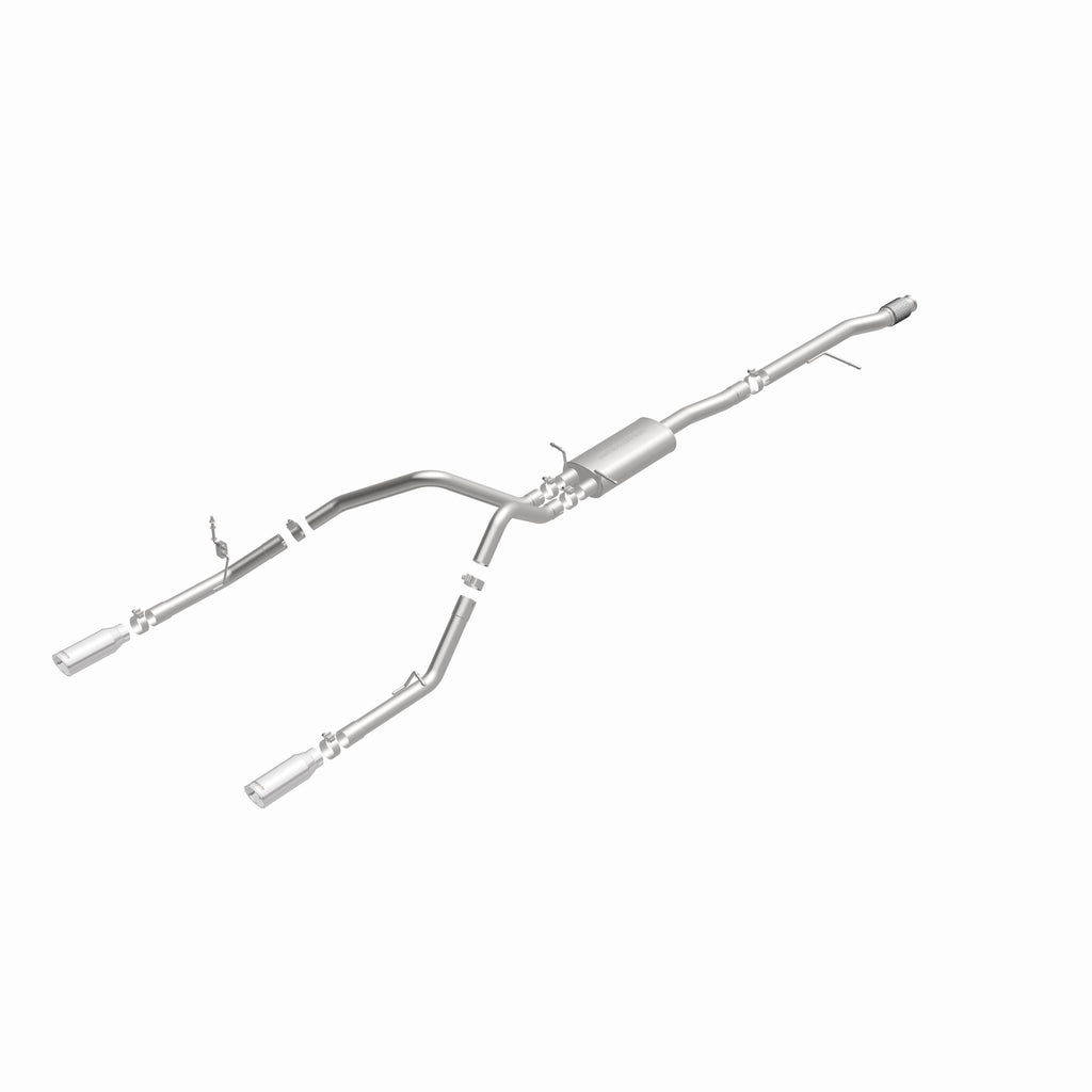 MagnaFlow Exhaust Products 15268 Street Series Polished Cat-Back System for Select Chevrolet Silverado 1500, Chevrolet Silverado LD, GMC Sierra 1500, GMC Sierra Limited