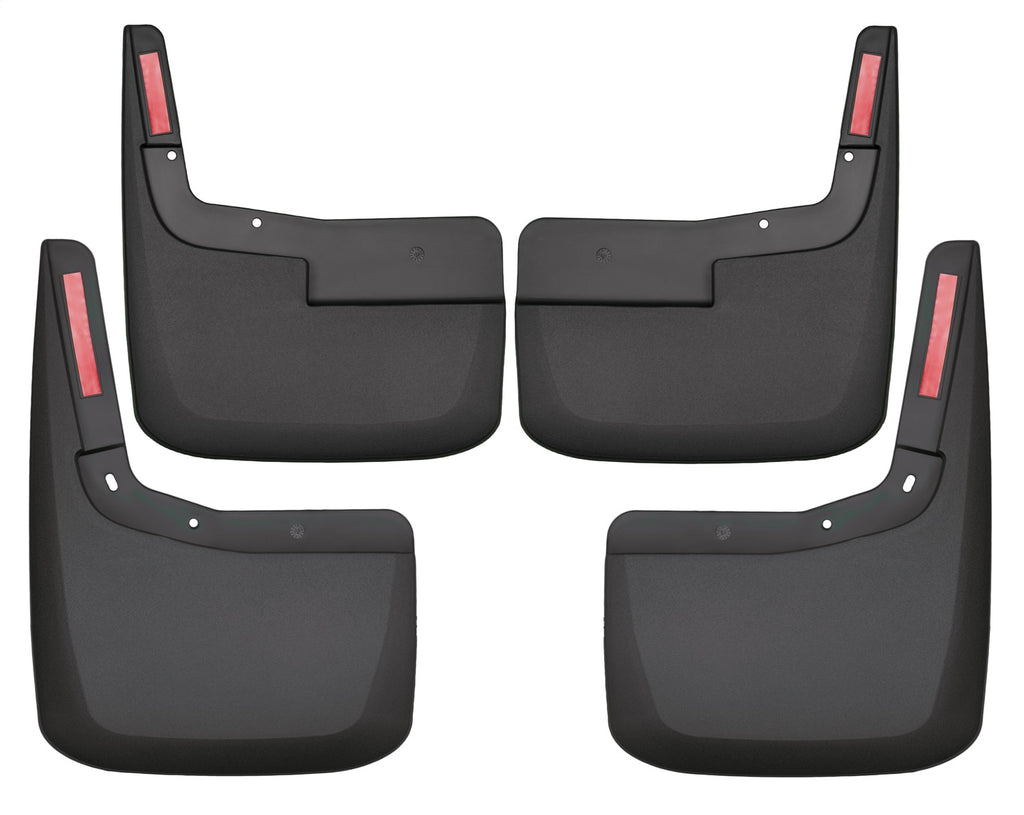 Husky Liners 58526 Custom Mud Guards-Front and Rear Mud Guard Set for Select Ford F-150, Ford F-150 Lightning