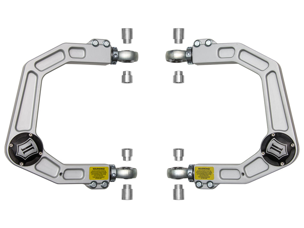 ICON Vehicle Dynamics 58551DJ 07-14 FJ/03-24 4RNR/03-23 GX BILLET UCA DJ KIT for Select Lexus GX460, Lexus GX470, Toyota 4Runner, Toyota FJ Cruiser