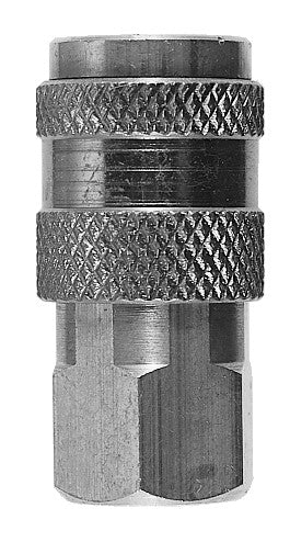 Lincoln Industrial 5862 Universal Air Coupler, Fits ARO Style Nipples For 1/4 In. ID Hose, 2 In. Length