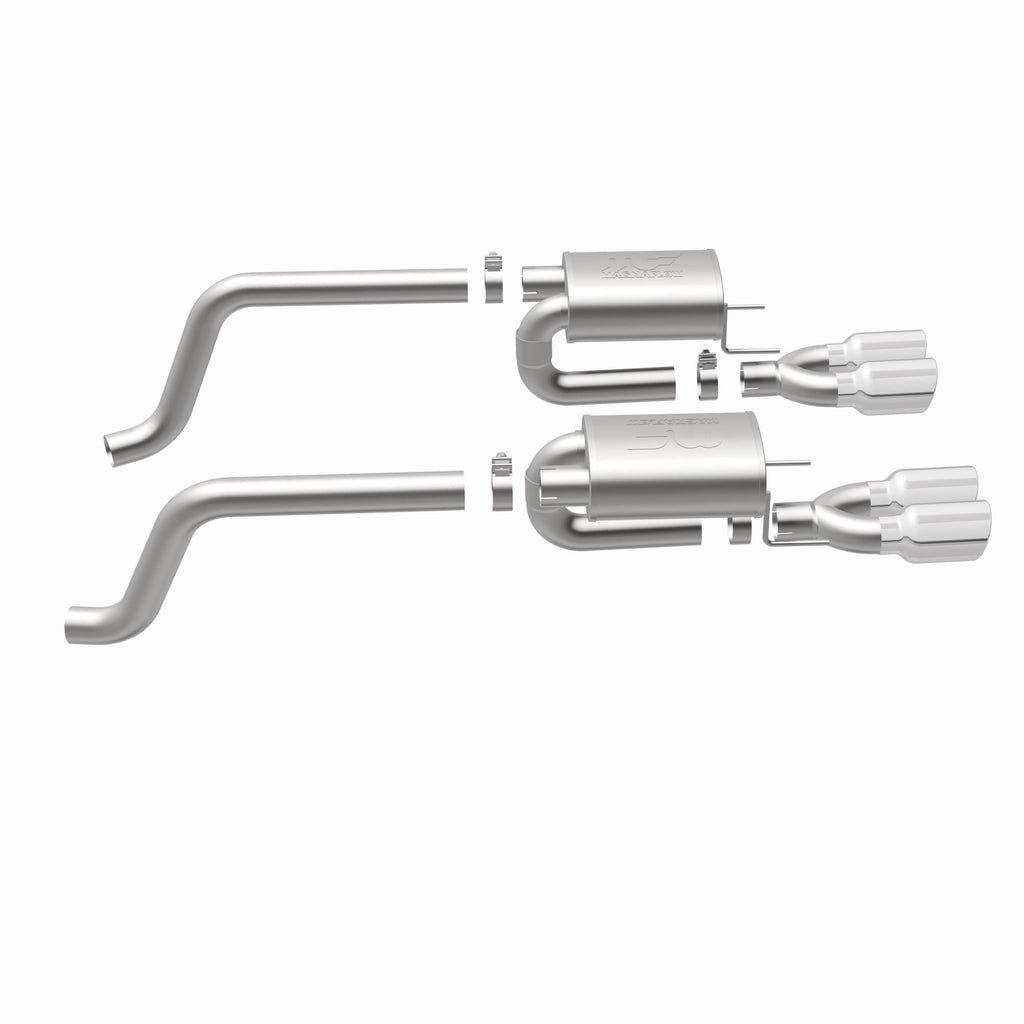 MagnaFlow Exhaust Products 15886 Street Series Polished Axle Back System for Select Chevrolet Corvette