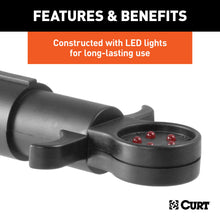 Load image into Gallery viewer, CURT 58650 6-Way Round Connector Tester