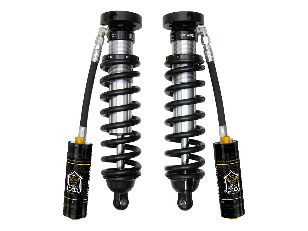 ICON Vehicle Dynamics 58716C 96-02 4RUNNER 2.5 VS EXT TRAV RR CDCV COILOVER KIT for Select Toyota 4Runner