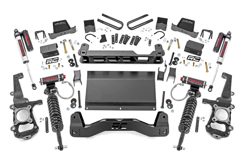 Rough Country 49950 Suspension Lift Kit w/Shocks for Select Ford F-150