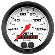 Load image into Gallery viewer, AutoMeter 5880 GAUGE, SPEEDOMETER, 3 3/8", 140MPH, GPS, PHANTOM