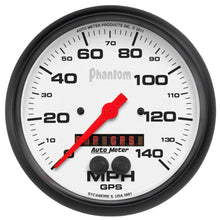 Load image into Gallery viewer, AutoMeter 5881 GAUGE, SPEEDOMETER, 5", 140MPH, GPS, PHANTOM
