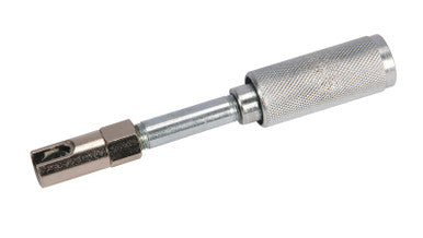 Lincoln Industrial 5884 Right Angle 90 Degree Lube Adapter for 1/8 In. NPT Grease Hoses With a Quick-Connect Locking Sleeve, 5.4 In. Length