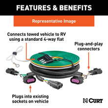 Load image into Gallery viewer, CURT 58905 Custom Towed-Vehicle RV Wiring Harness, Select Ford Focus