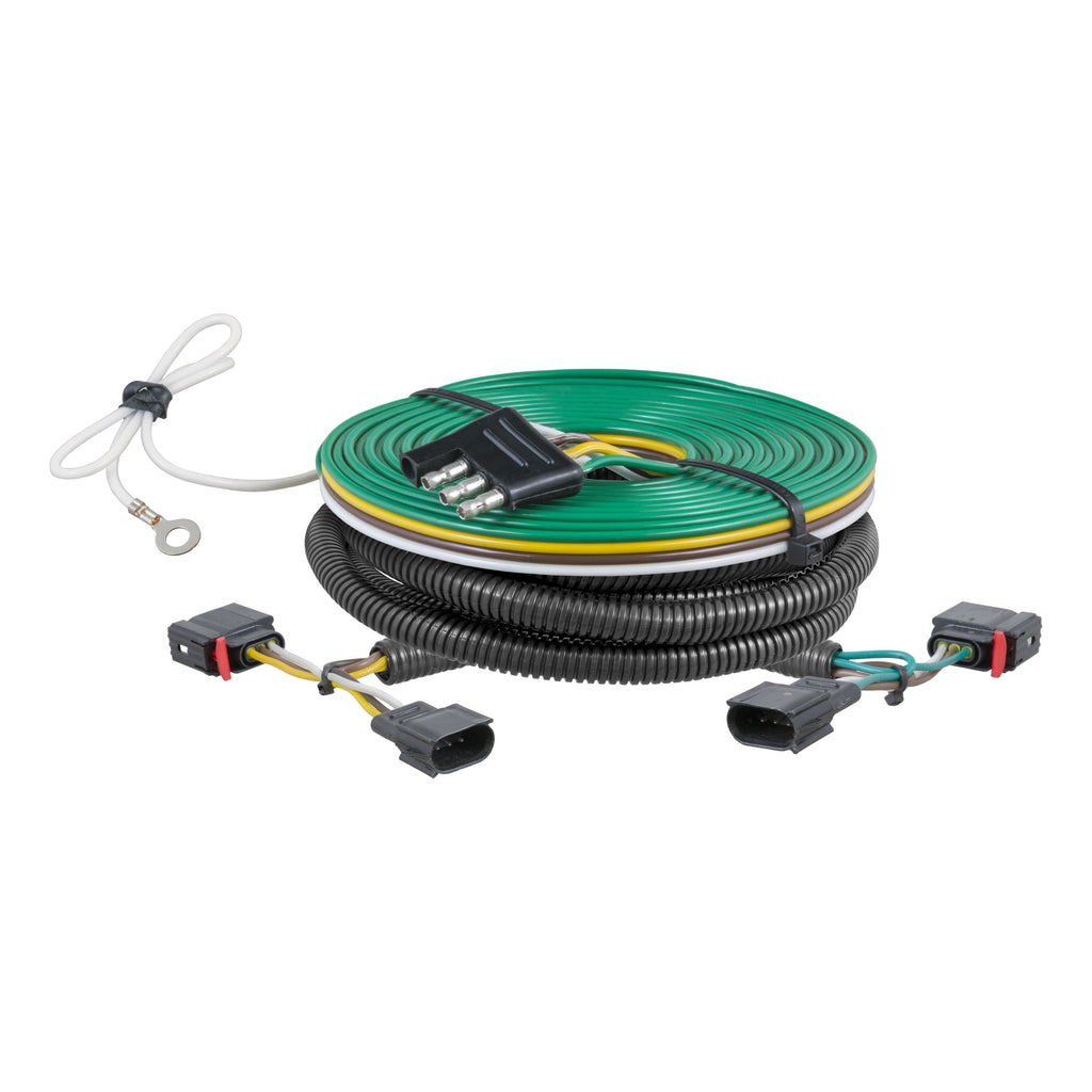 CURT 58916 Custom Towed-Vehicle RV Wiring Harness, Select Dodge Ram 1500