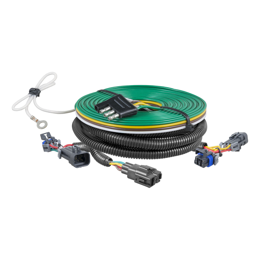 CURT 58928 Custom Towed-Vehicle RV Wiring Harness, Select Saturn Vue
