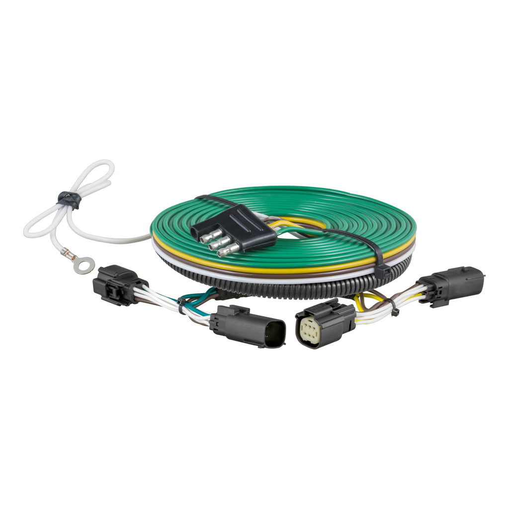 CURT 58960 Custom Towed-Vehicle RV Wiring Harness, Select Lincoln MKT