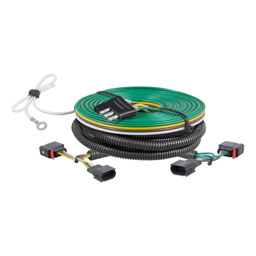CURT 58973 Custom Towed-Vehicle RV Wiring Harness, Select GMC Acadia