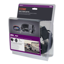 Load image into Gallery viewer, CURT 58980 Dinghy Towing Electrical Adapter (4-Way Flat Vehicle to 7-Way RV Blade)