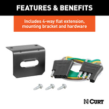 Load image into Gallery viewer, CURT 58984 Custom Towed-Vehicle RV Wiring Harness, Select Chevrolet Silverado, GMC Sierra