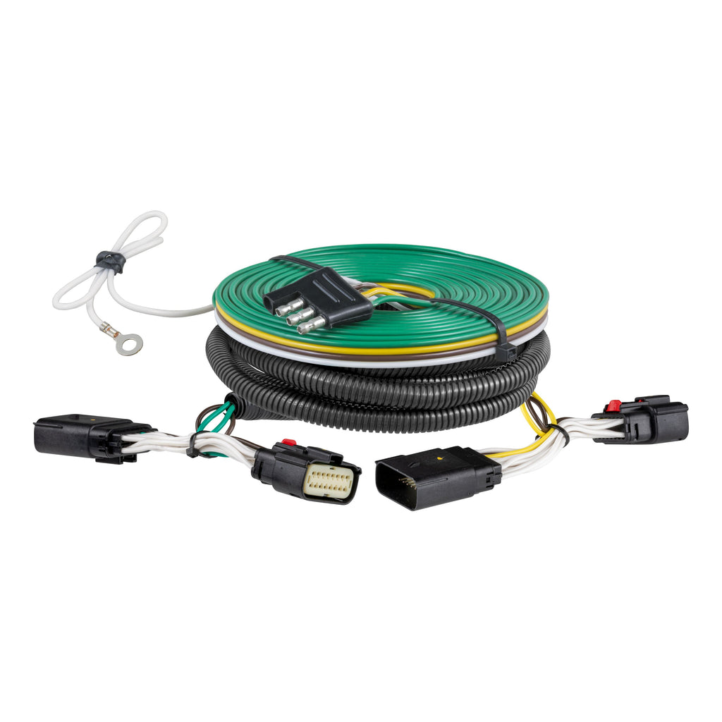 CURT 58986 Custom Towed-Vehicle RV Wiring Harness, Select Ford Ranger