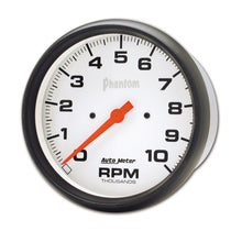 Load image into Gallery viewer, AutoMeter 5898 GAUGE, TACHOMETER, 5", 10K RPM, IN-DASH, PHANTOM