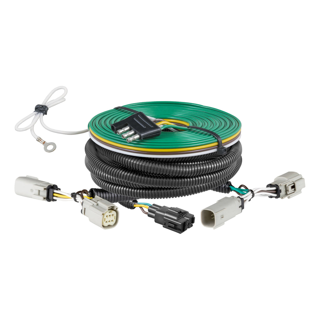 CURT 58992 Custom Towed-Vehicle RV Wiring Harness, Select Ford Bronco