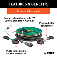 Load image into Gallery viewer, CURT 58992 Custom Towed-Vehicle RV Wiring Harness, Select Ford Bronco