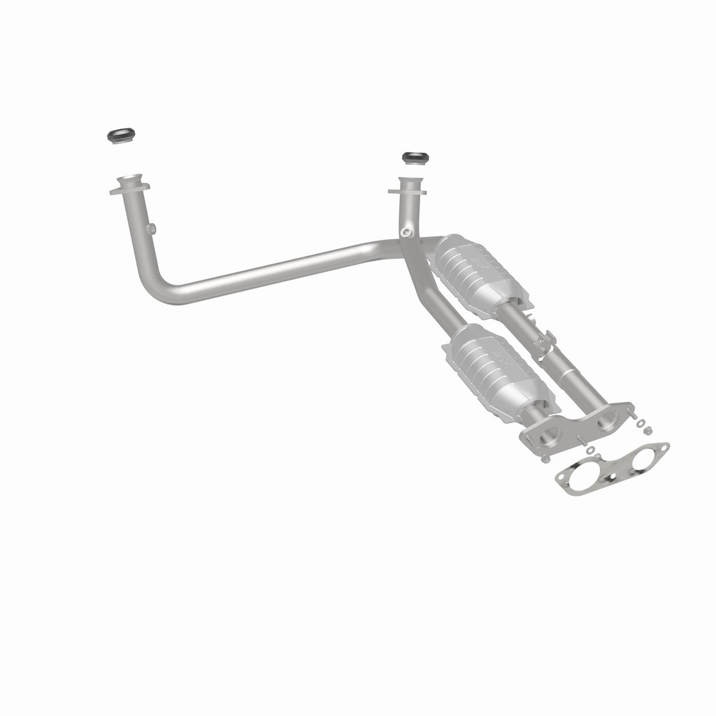 MagnaFlow Exhaust Products 23453 HM Grade Direct-Fit Catalytic Converter for Select Cadillac Escalade, Chevrolet C1500, Chevrolet C1500 Suburban, Chevrolet C2500, Chevrolet K1500, Chevrolet K1500 Suburban, Chevrolet Tahoe, GMC C1500, GMC C1500 Suburban,