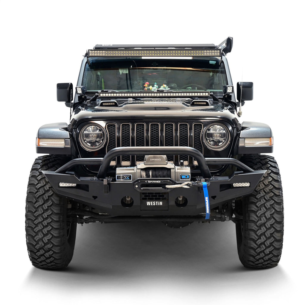Westin 59-711195 XTS Front Bumper for Select Jeep Gladiator, Jeep Wrangler