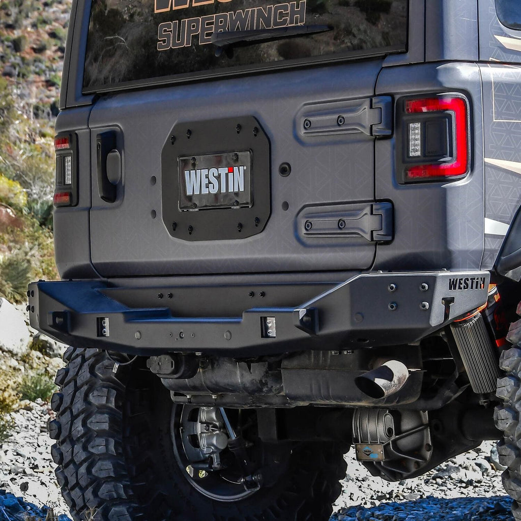 Westin 59-712195 XTS Rear Bumper for Select Jeep Wrangler