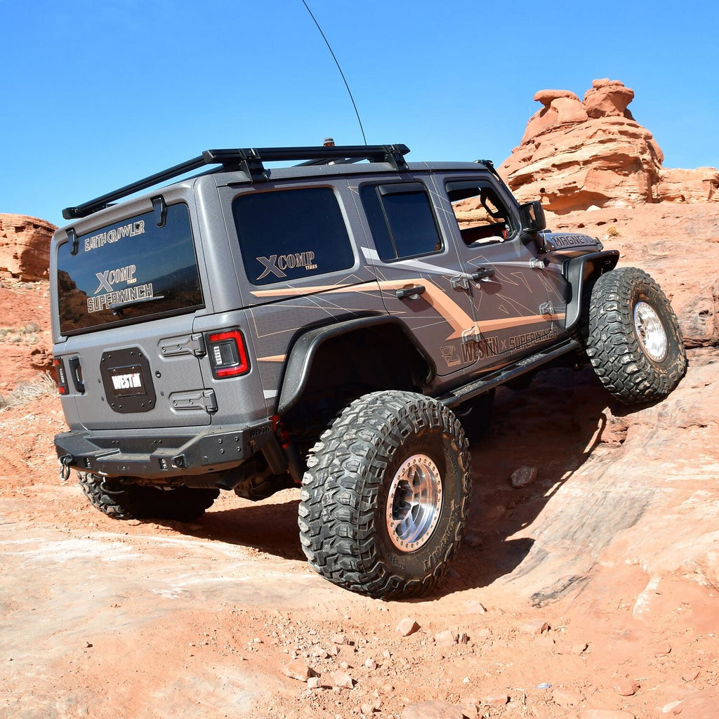 Westin 59-712195 XTS Rear Bumper for Select Jeep Wrangler