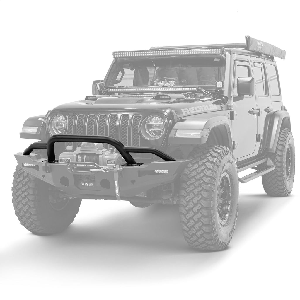 Westin 59-741195 XTS Round Bull Bar for Select Jeep Gladiator, Jeep Wrangler