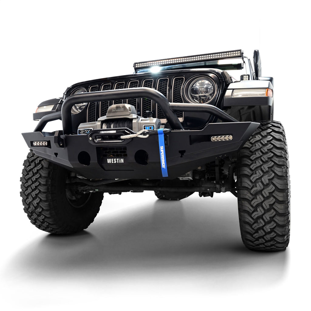 Westin 59-741195 XTS Round Bull Bar for Select Jeep Gladiator, Jeep Wrangler