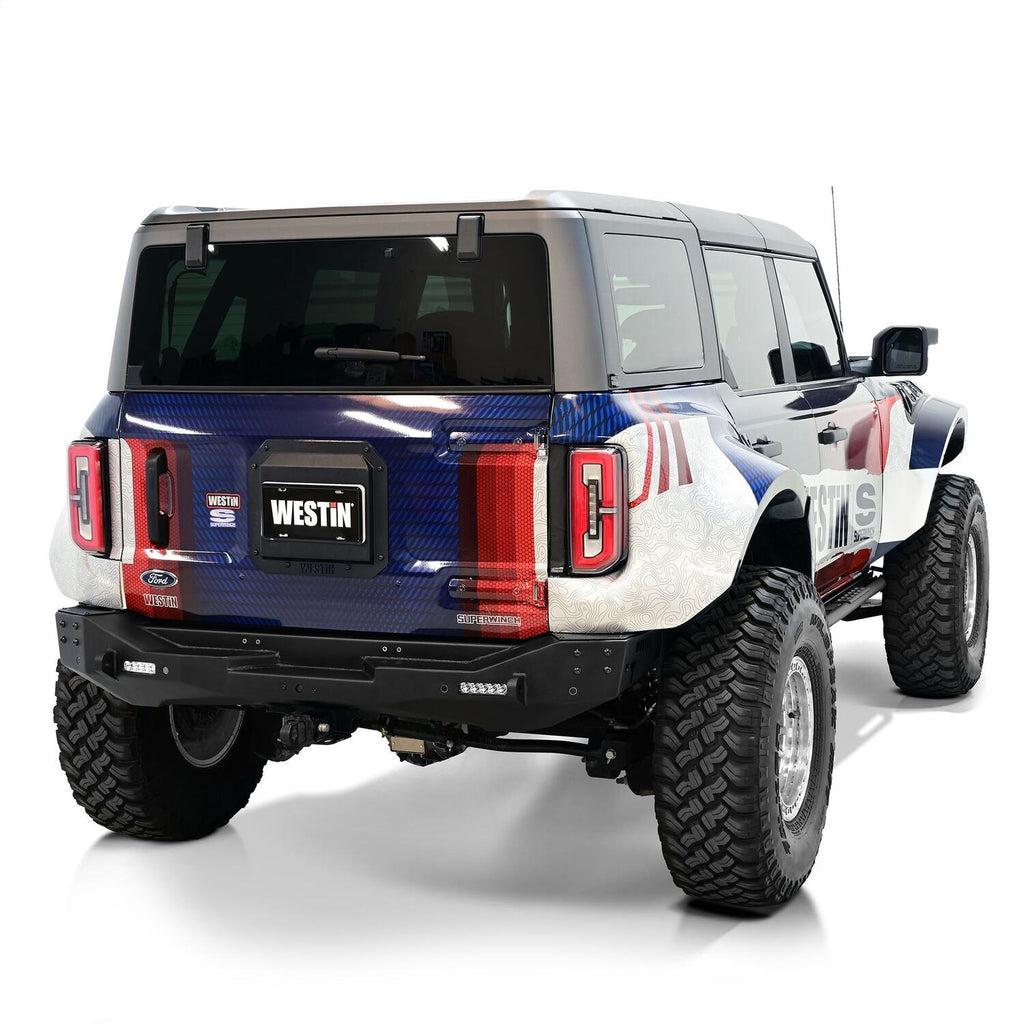 Westin 59-89055 Spare Tire Delete Plate for Select Ford Bronco